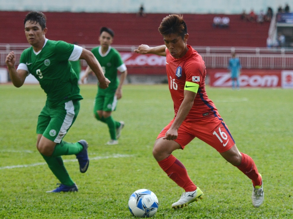 U22 Hàn Quốc thắng Macau 9-0 ảnh 2 U22 Han Quoc thang Macau 9-0 anh 2