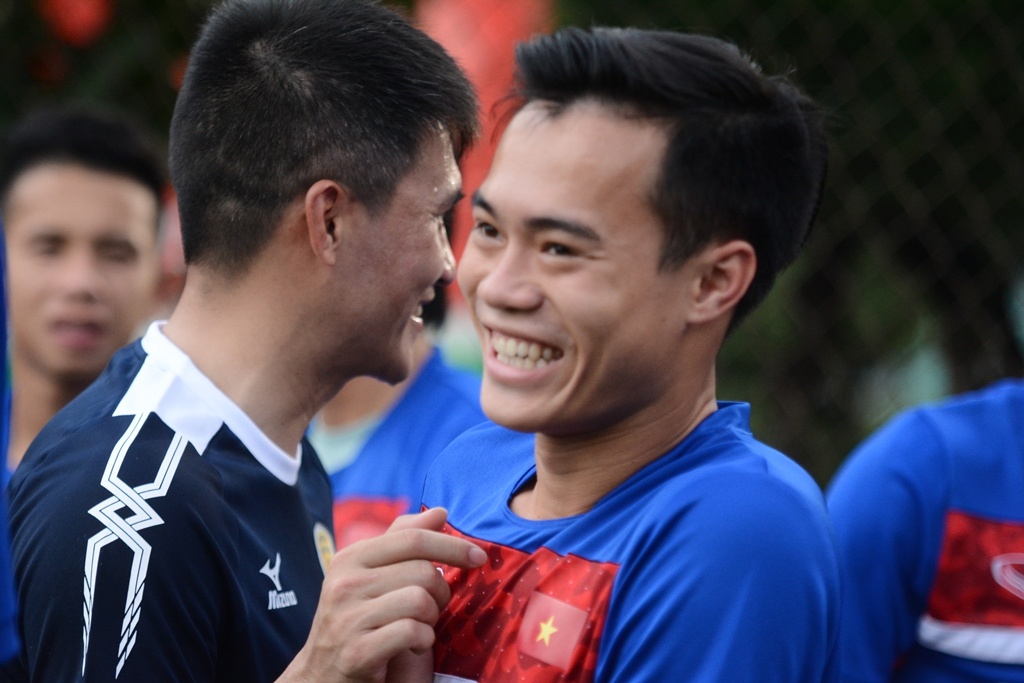 U22 Viet Nam tap chieu 22/7 anh 2