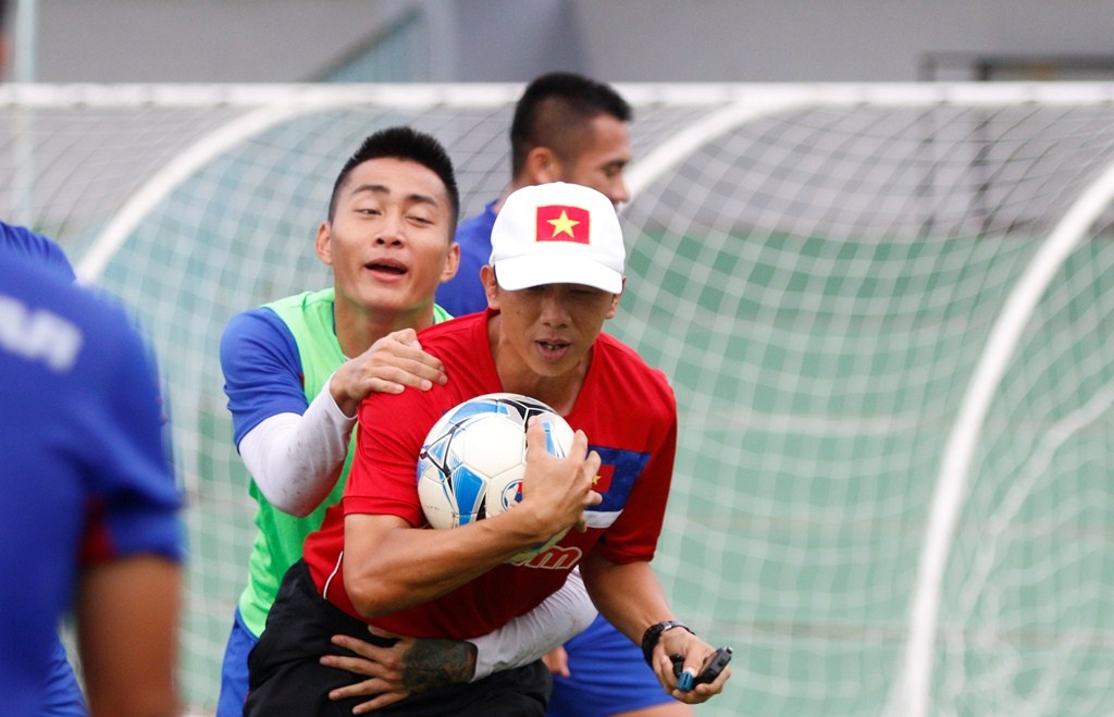 U22 Viet Nam tap chieu 22/7 anh 4