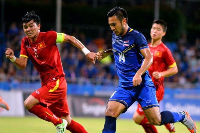 Thai Lan xem Viet Nam la doi trong de thau tom HCV bong da, futsal hinh anh
