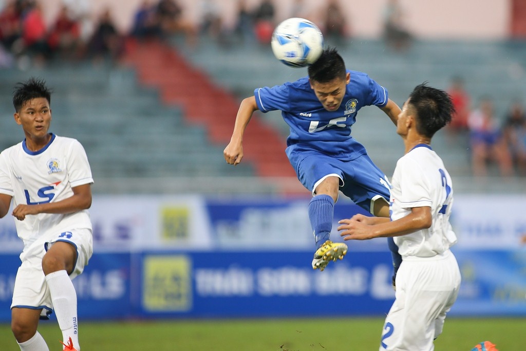 HAGL chia diem Tay Ninh o giai U15 quoc gia hinh anh