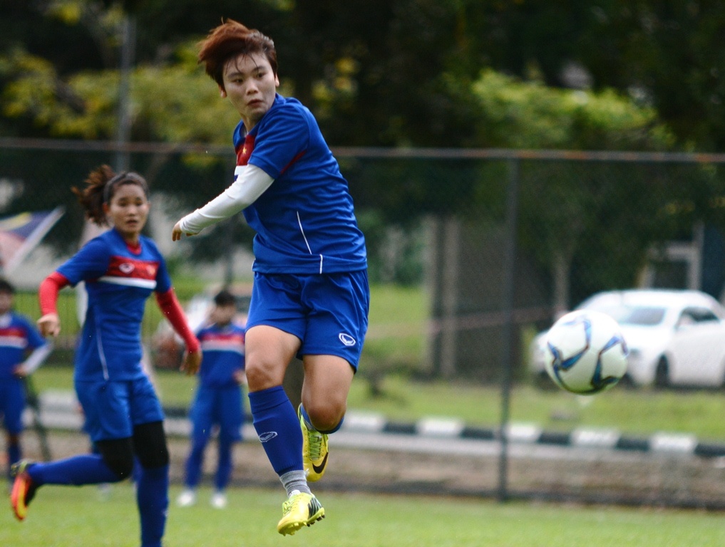 Tuyển nữ Việt Nam tập chiều 16/8 ảnh 4 Tuyen nu Viet Nam tap chieu 16/8 anh 4