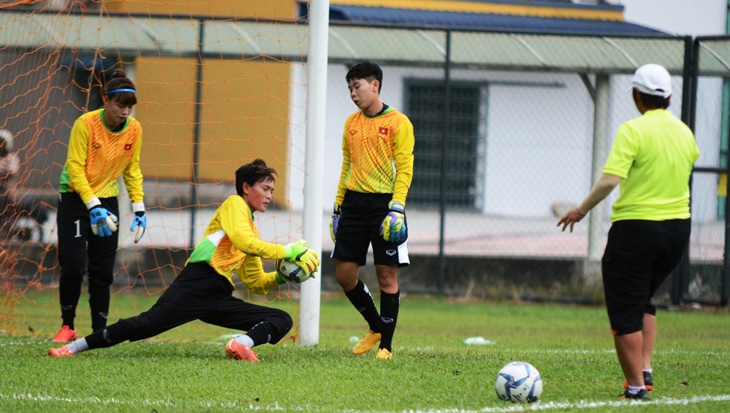 Tuyển nữ Việt Nam tập chiều 16/8 ảnh 6 Tuyen nu Viet Nam tap chieu 16/8 anh 6