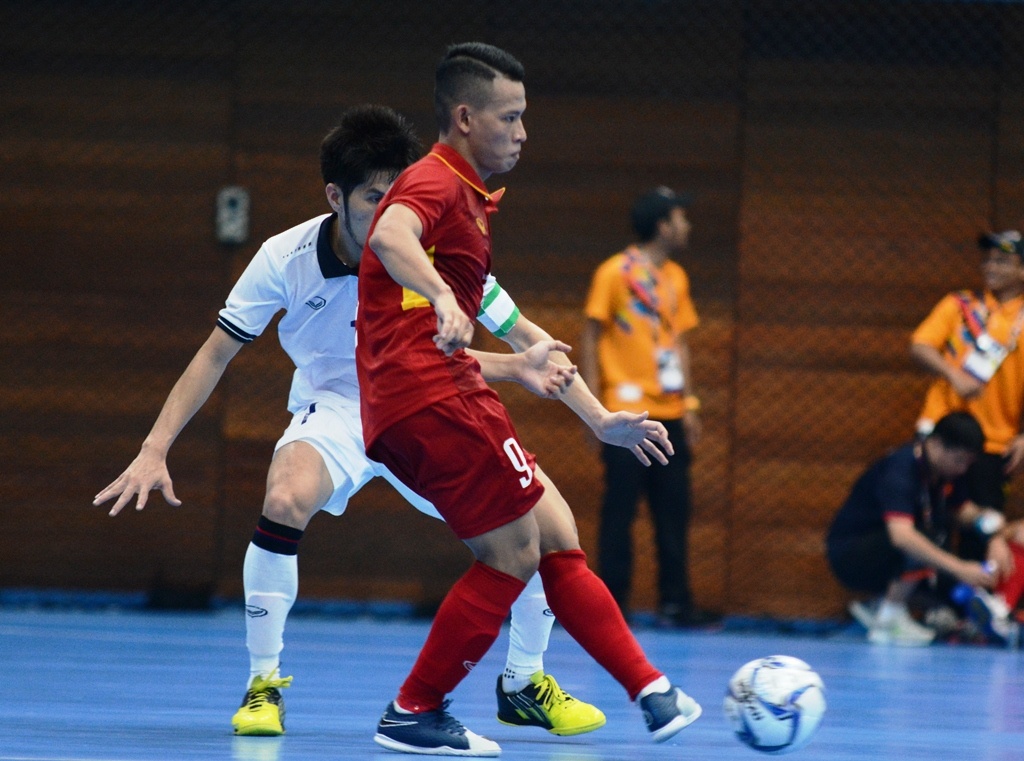 Futsal Việt Nam thua Thái Lan 1-4 ảnh 1 Futsal Viet Nam thua Thai Lan 1-4 anh 1
