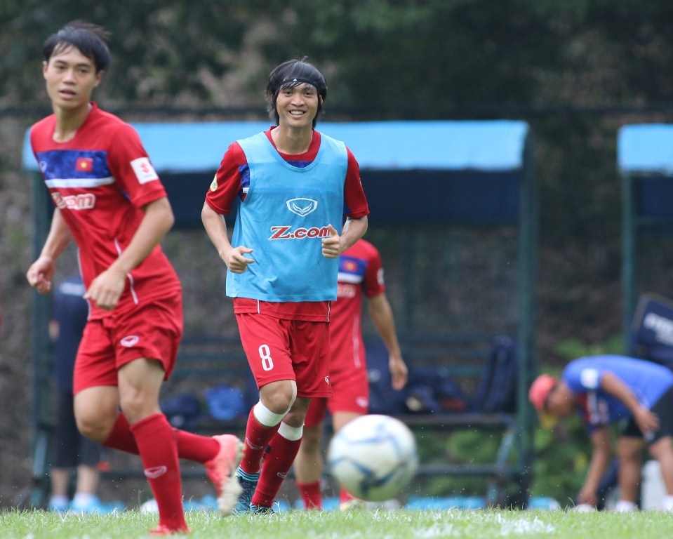 U22 Viet Nam tap chieu 19/8 anh 2