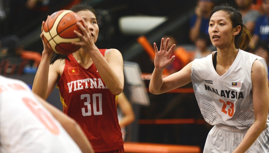 Bóng rổ nữ Việt Nam thua Maylaisia ảnh 5 Bong ro nu Viet Nam thua Maylaisia anh 5