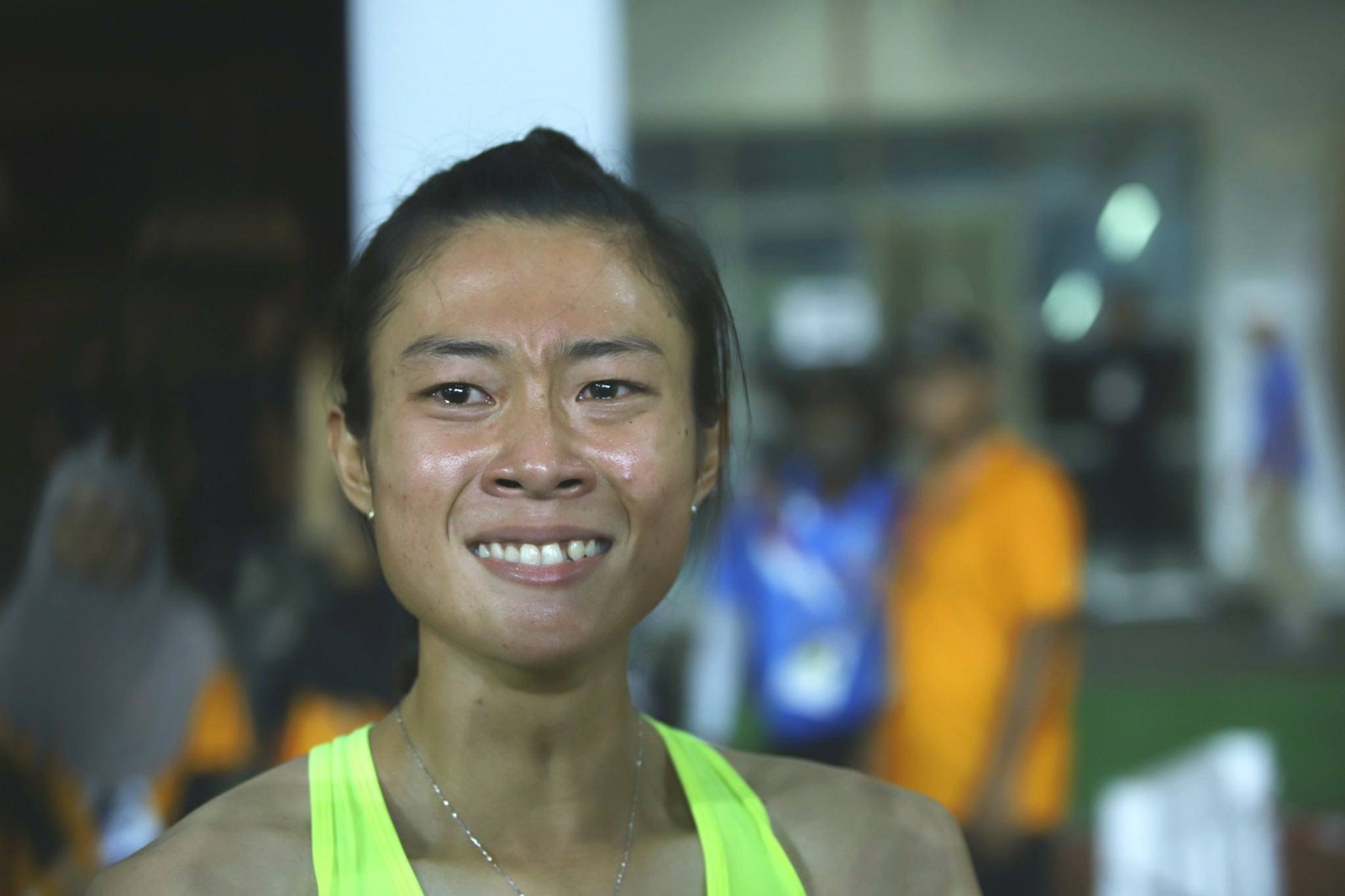 Le Tu Chinh: 'Ba oi, con gianh duoc HCV roi' hinh anh