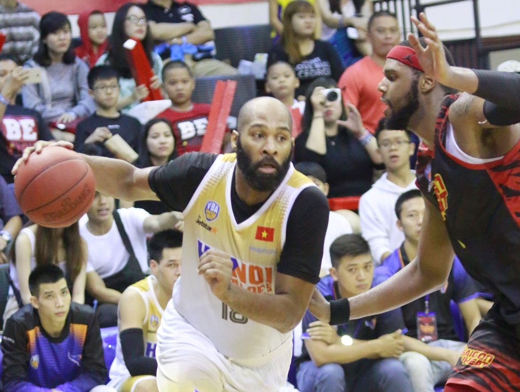 Saigon Heat thang Hanoi Buffaloes 84-77 anh 2