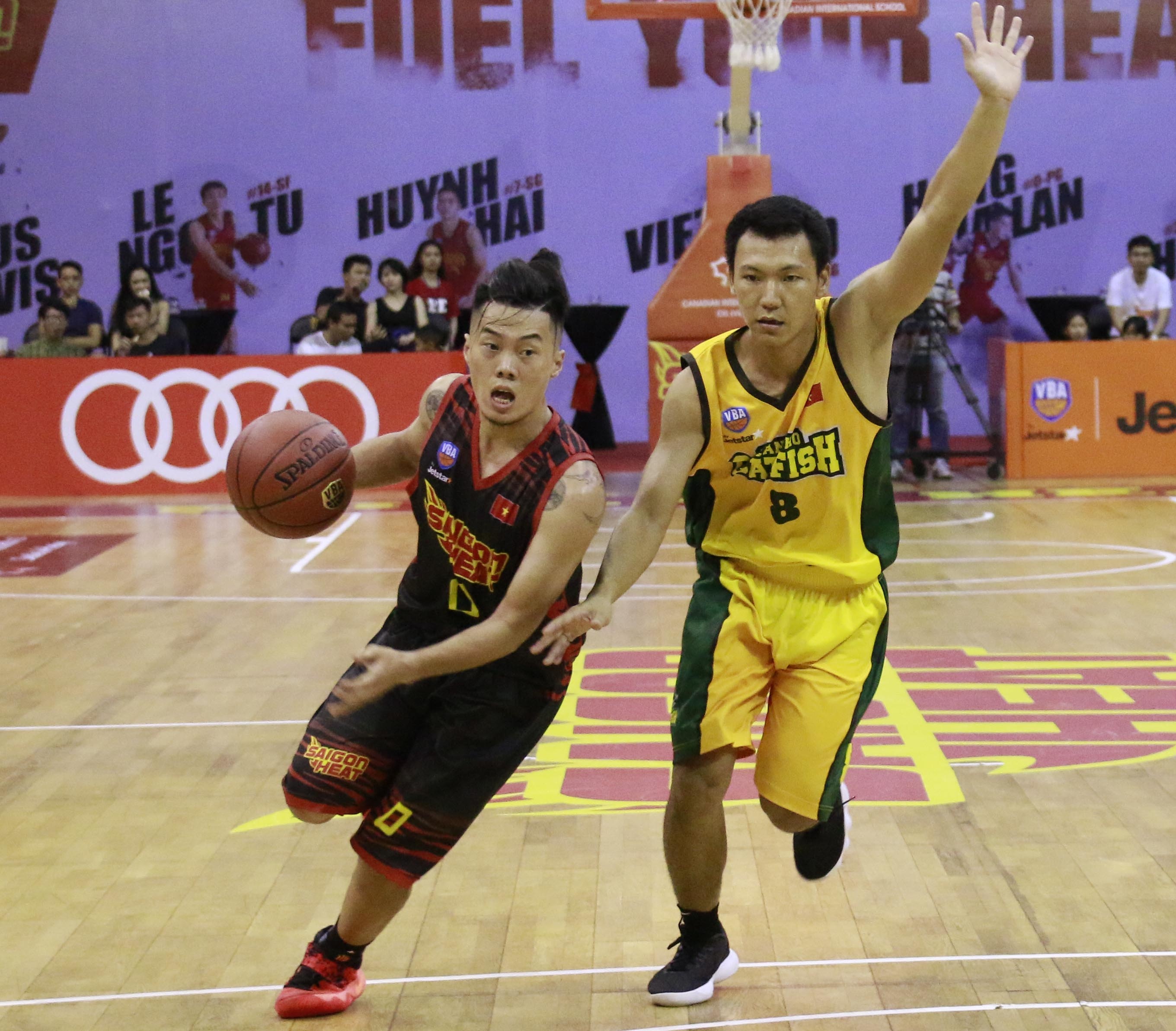 Saigon Heat thua Cantho Catfish 62-78 anh 2