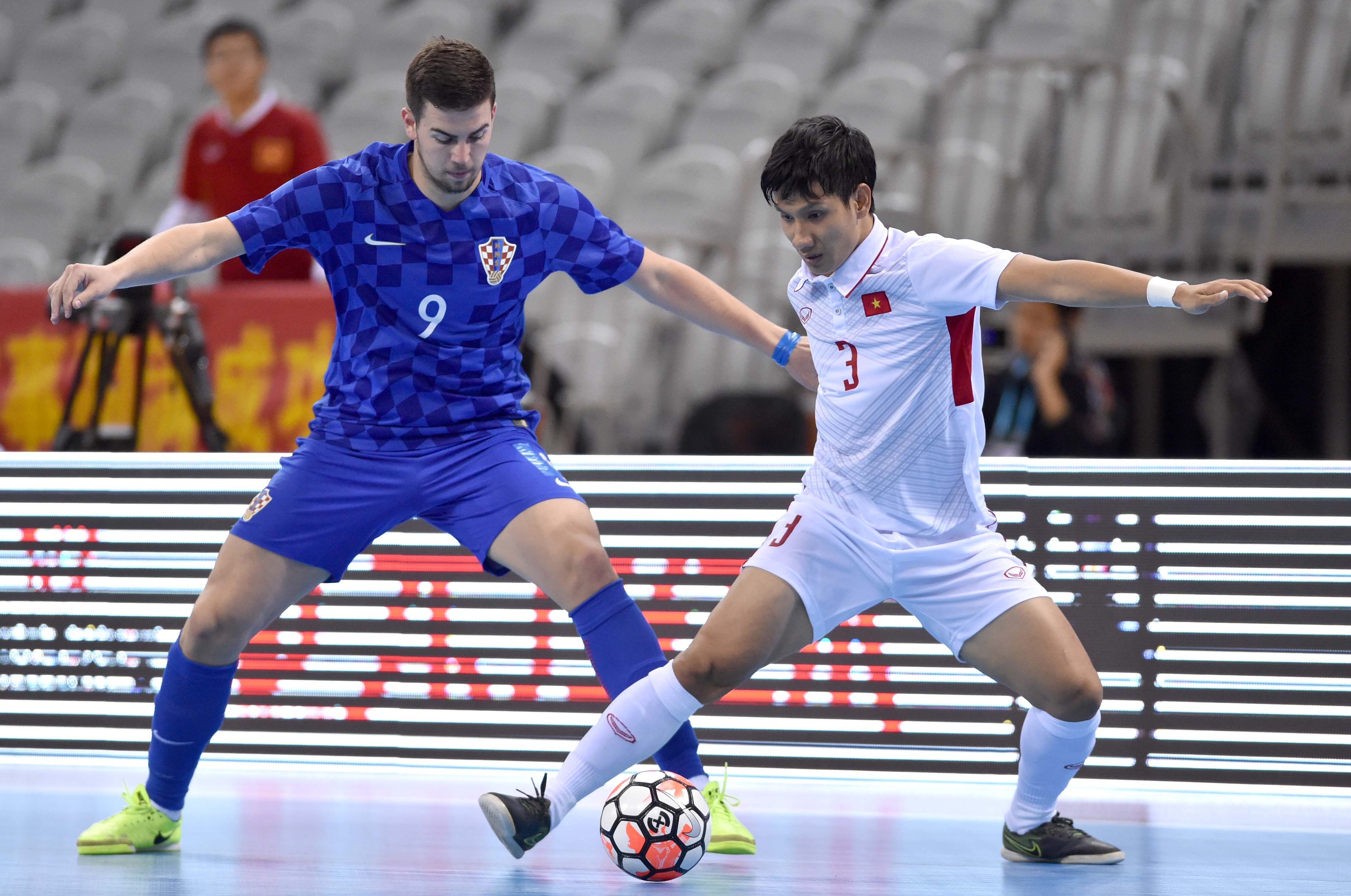Tuyển futsal Việt Nam thua Croatia 1-3 ảnh 1 Tuyen futsal Viet Nam thua Croatia 1-3 anh 1
