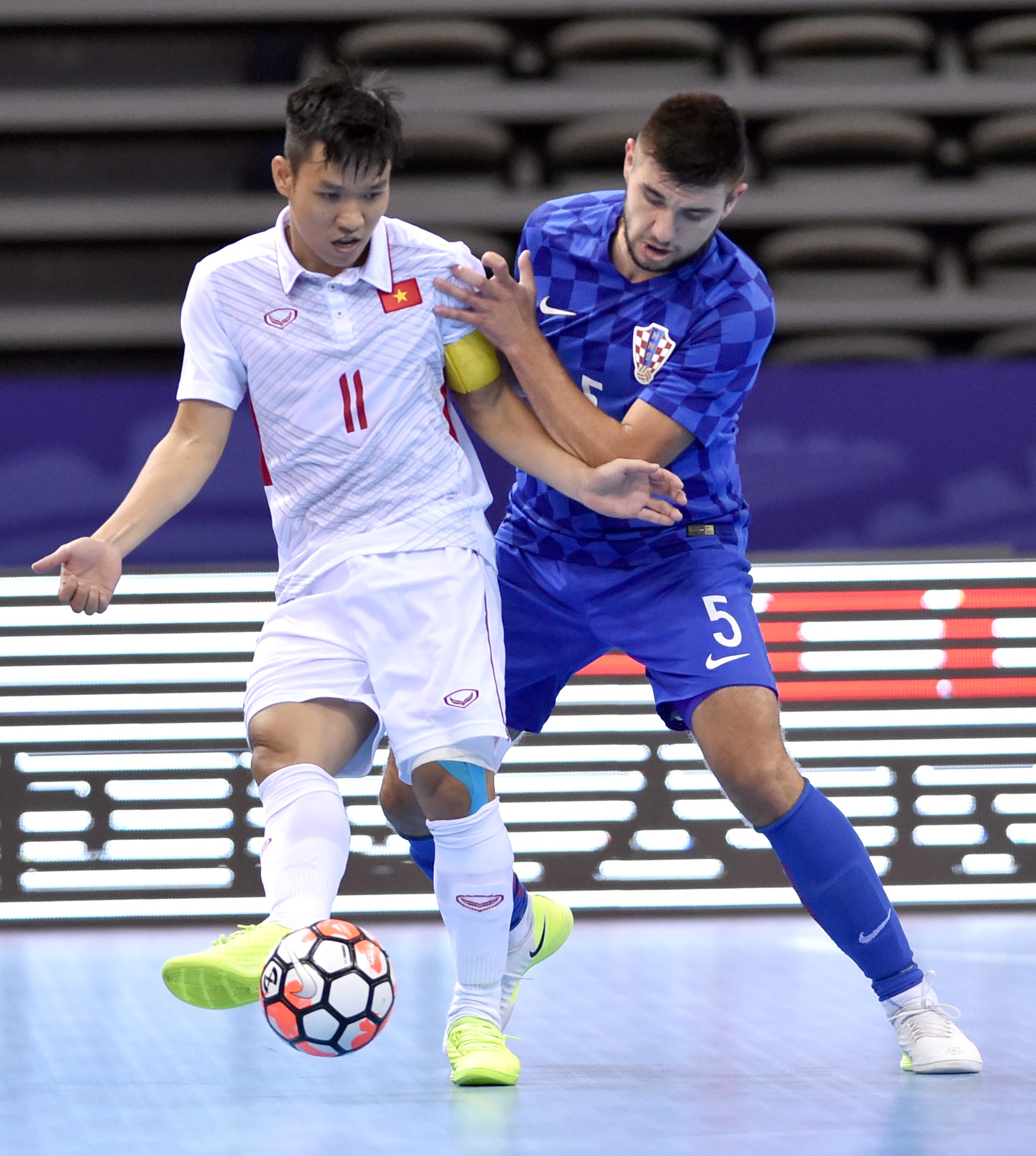 Tuyển futsal Việt Nam thua Croatia 1-3 ảnh 5 Tuyen futsal Viet Nam thua Croatia 1-3 anh 5
