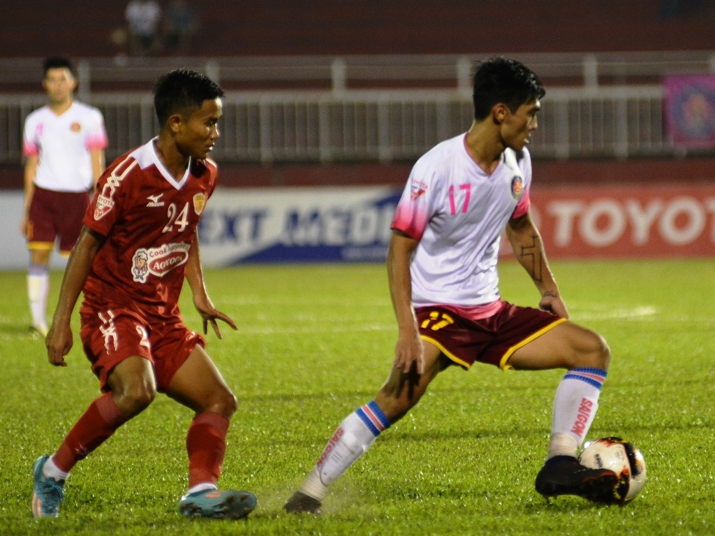 CLB TP.HCM thua CLB Sài Gòn 1-3 ảnh 1 CLB TP.HCM thua CLB Sai Gon 1-3 anh 1