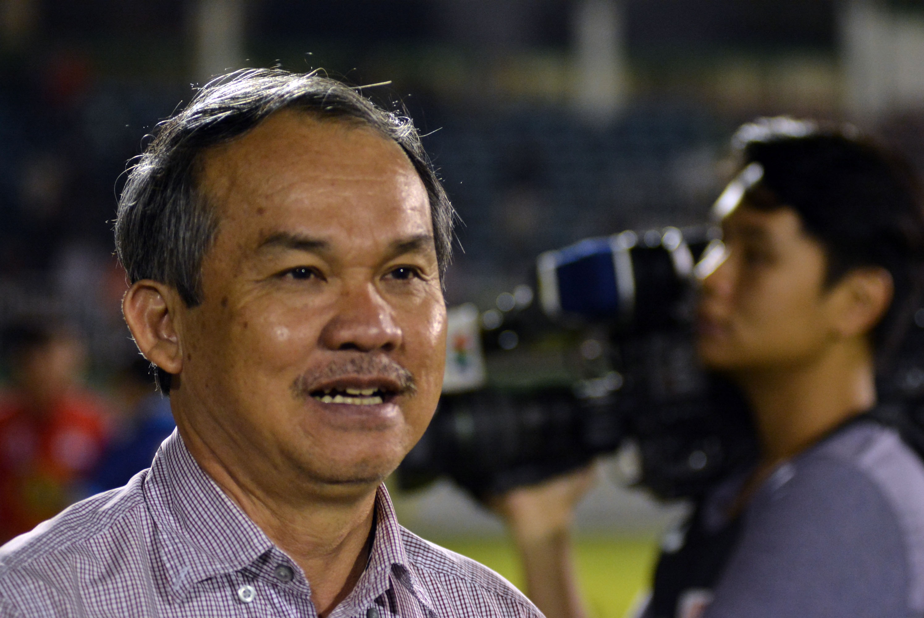 Bầu Đức và HLV Chung Hae-seong ảnh 5 Bau Duc va HLV Chung Hae-seong anh 5