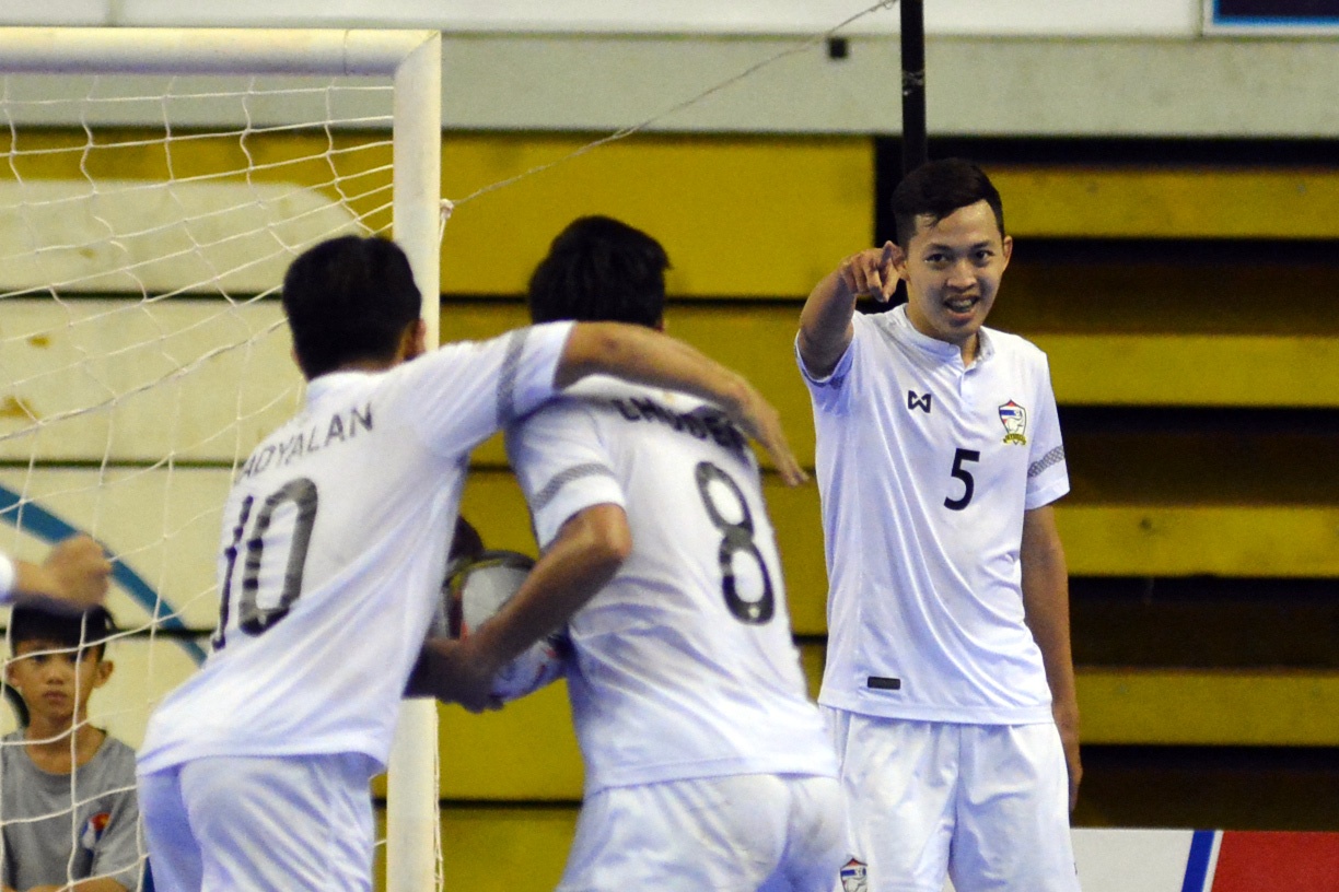 Chung ket futsal Malaysia vs Thai Lan anh 9