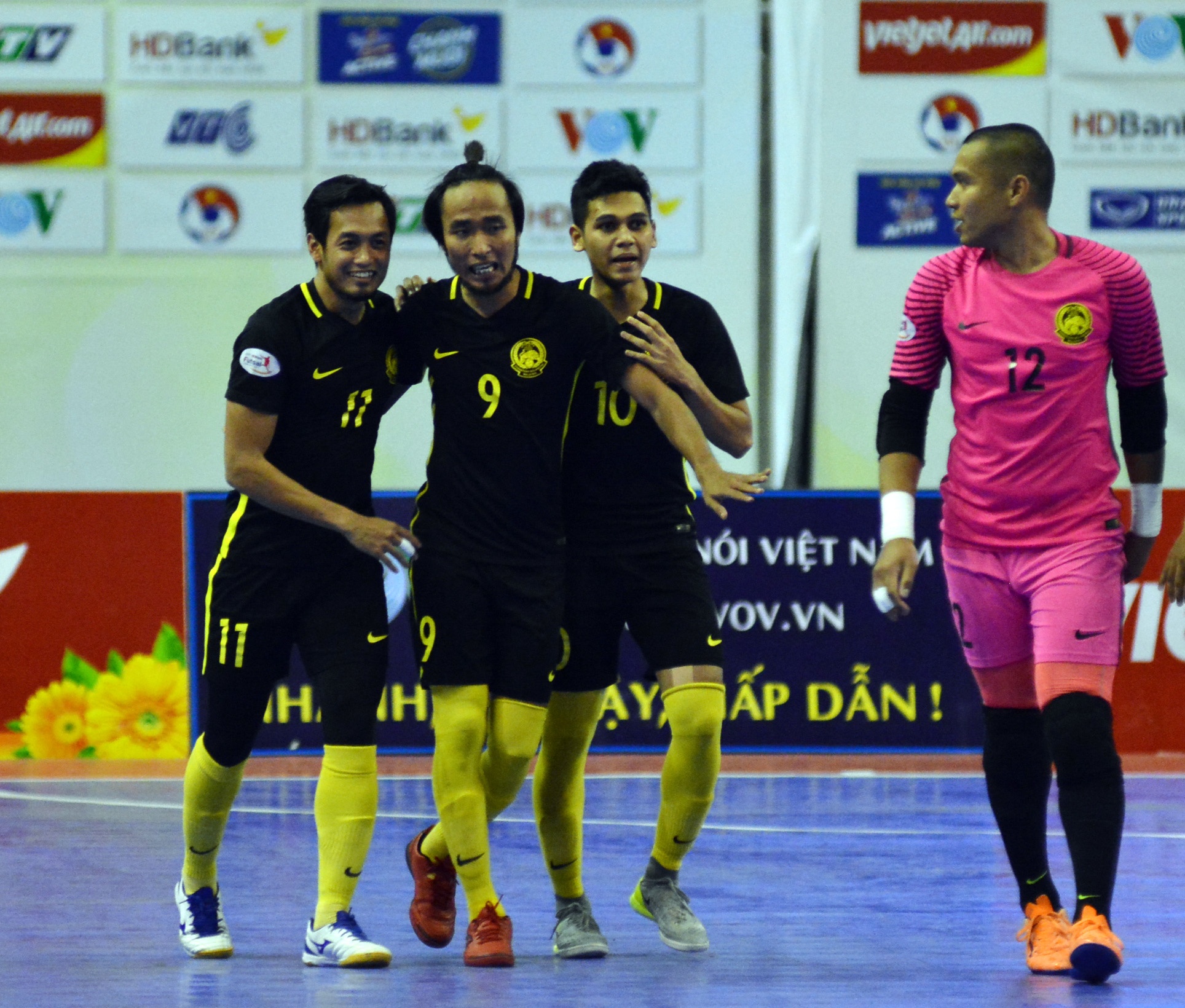 Chung ket futsal Malaysia vs Thai Lan anh 7