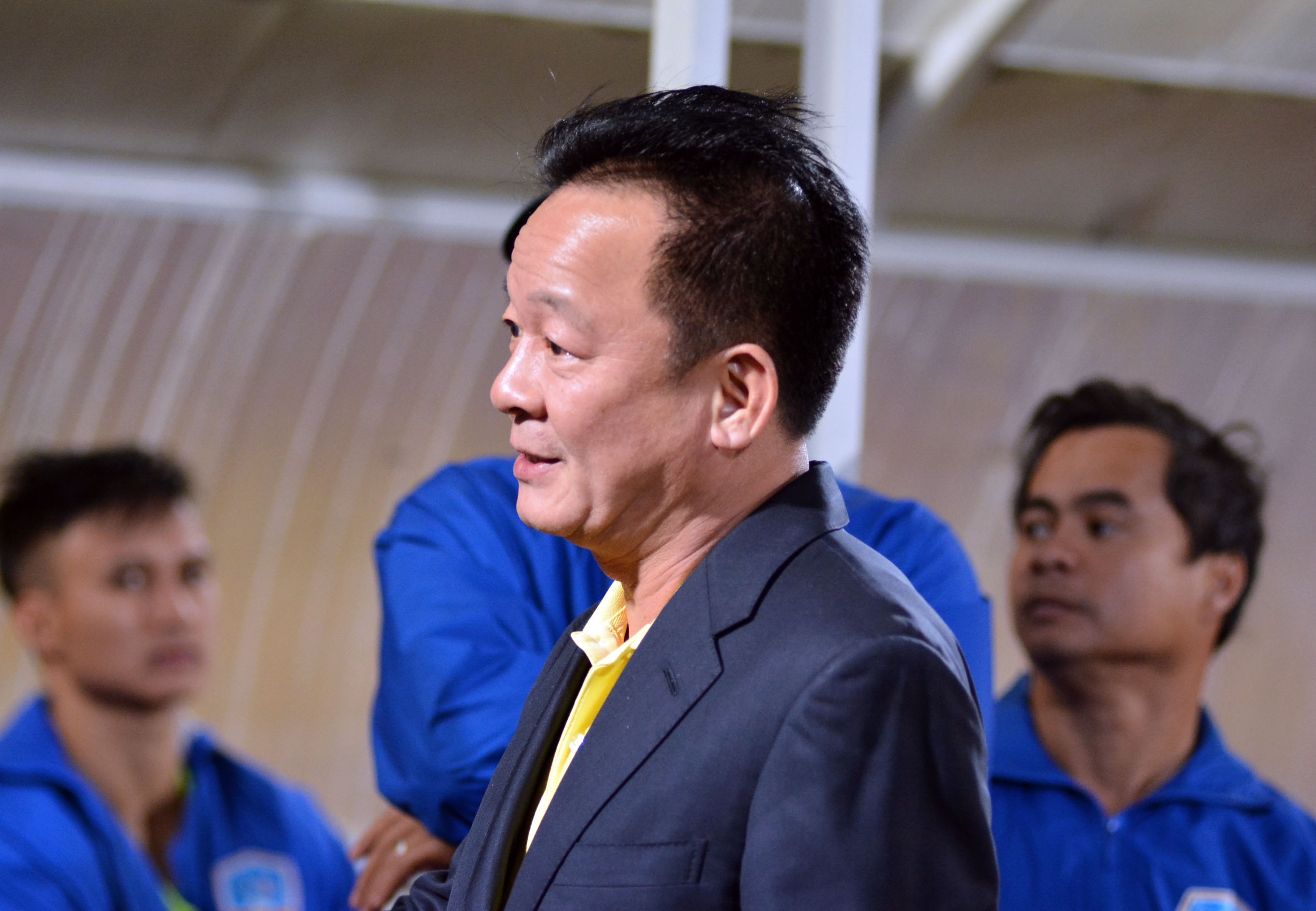 Bau Hien dong vien CLB Quang Nam anh 6