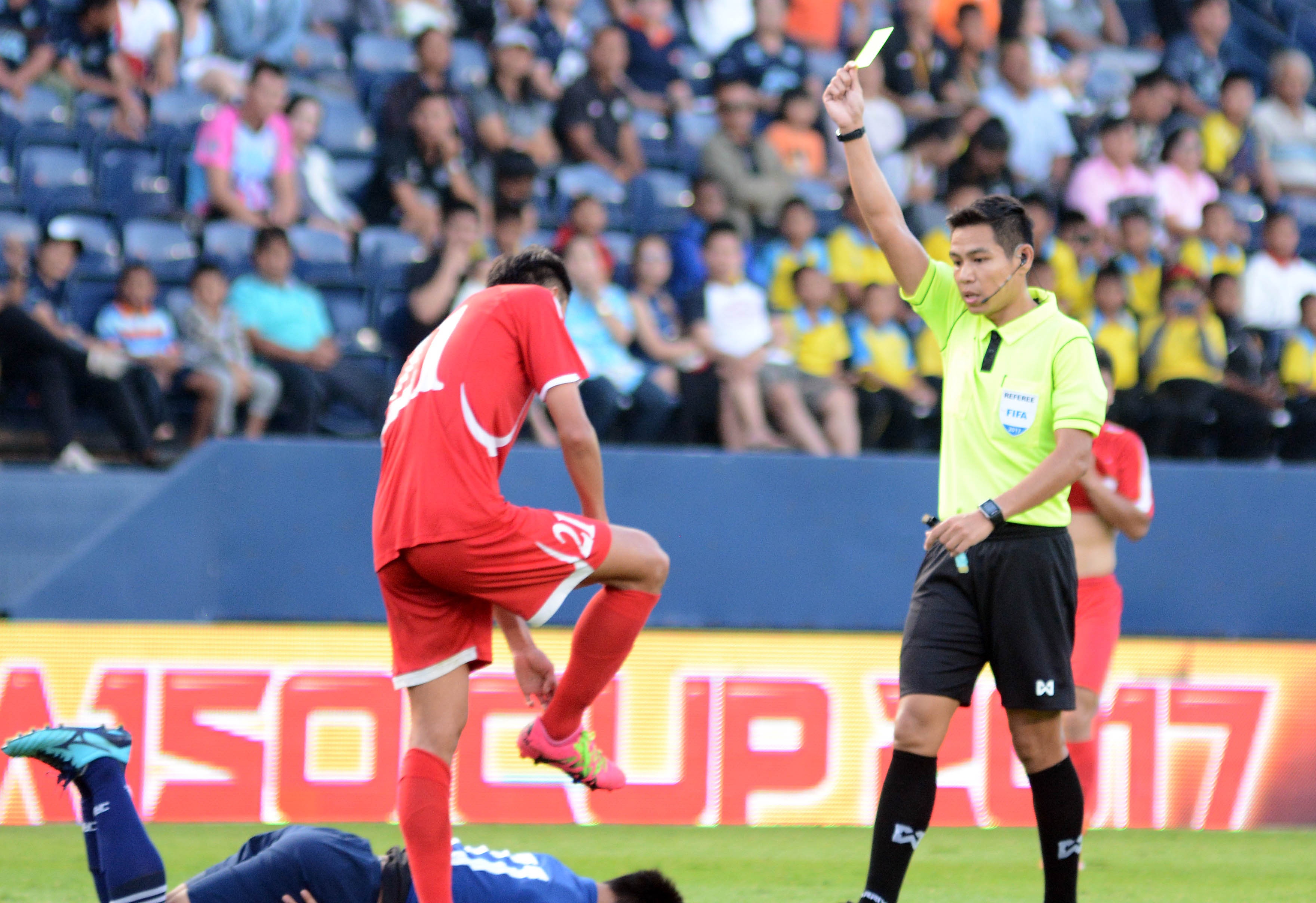 U23 Trieu Tien thua U23 Nhat Ban anh 1