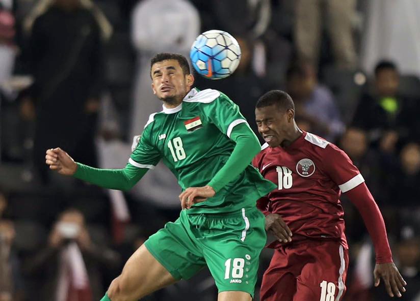 Ayman Hussein ghi ban quyet dinh dua Iraq du Olympic 2016 hinh anh