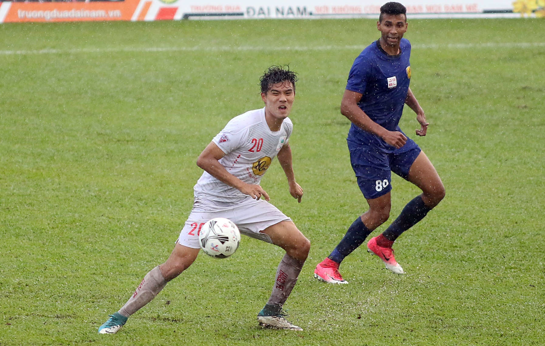 HAGL thang Quang Nam 2-1 tai BTV Cup anh 5