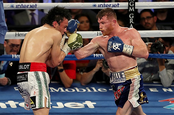Tran dau giua Canelo Alvarez va Julio Chavez Jr hinh anh