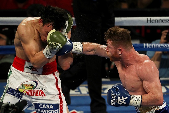 Canelo Alvarez thang de san sang tran dau lich su anh 5