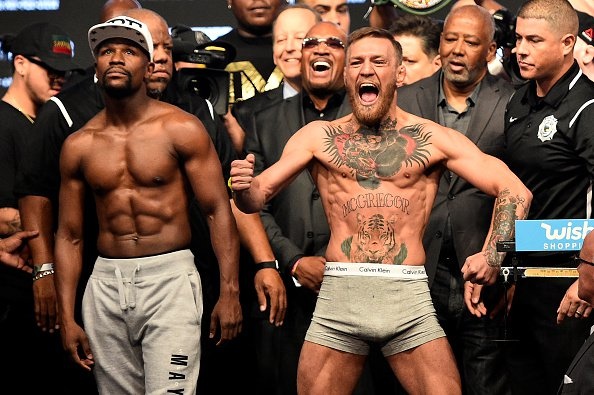 Cang thang trong buoi can thu Mayweather vs McGregor anh 4