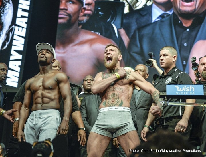 Cang thang trong buoi can thu Mayweather vs McGregor anh 8