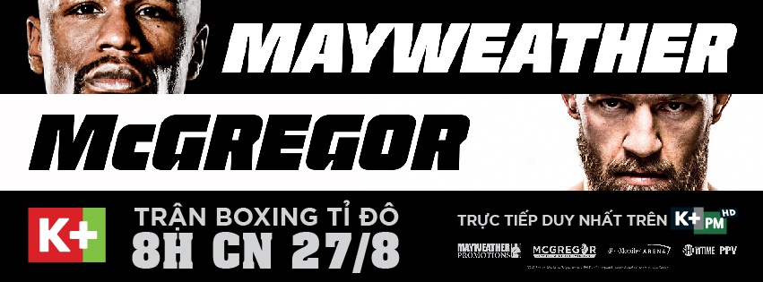 Trận đấu tỷ đô Mayweather vs McGregor ảnh 2 Tran dau ty do Mayweather vs McGregor anh 2
