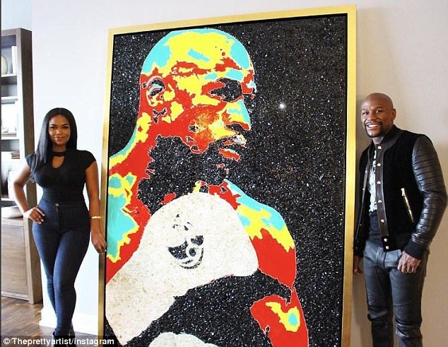Mayweather khoe ảnh làm bằng thủy tinh ảnh 4 Mayweather khoe anh lam bang thuy tinh anh 4