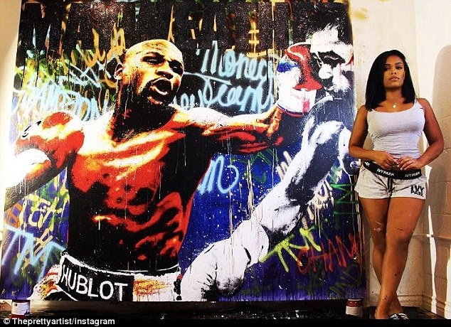 Mayweather khoe ảnh làm bằng thủy tinh ảnh 5 Mayweather khoe anh lam bang thuy tinh anh 5