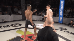 Vo si knock-out doi thu bang don da kho tin o lan dau thi dau MMA hinh anh