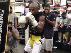 Tap luyen tich cuc,  Mayweather sap tro lai? anh 2