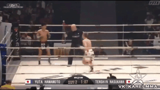 Dung don goi bay, than dong vo thuat Nhat Ban ha gon doi thu hinh anh