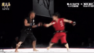 Da lon vong dep mat, tay dam MMA ha knock-out vo su karate hinh anh