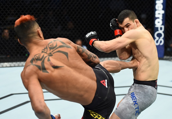 UFC 27: Võ sĩ hạ gục đối thủ bằng cú đấm vào gan ảnh 4 UFC 27: Vo si ha guc doi thu bang cu dam vao gan anh 4