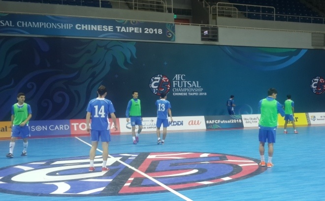 Tuyen Futsal Uzbekistan da tap luyen the nao? anh 4