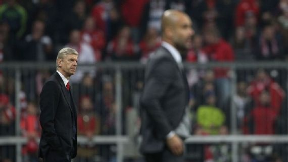 Arsenal phải trả giá vì bỏ qua Guardiola để tiếp tục với Wenger ảnh 1 Arsenal phai tra gia vi bo qua Guardiola de tiep tuc voi Wenger anh 1
