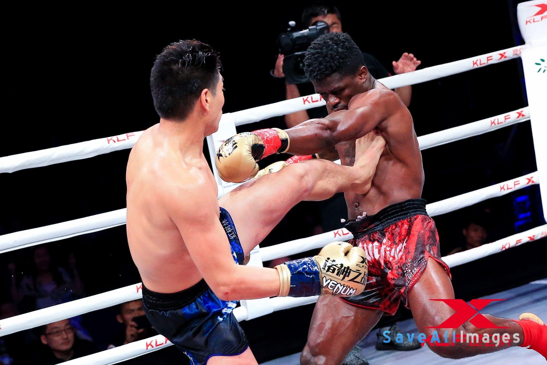 Tay dam Trung Quoc thua dau truoc vo si Muay,  mat anh 3