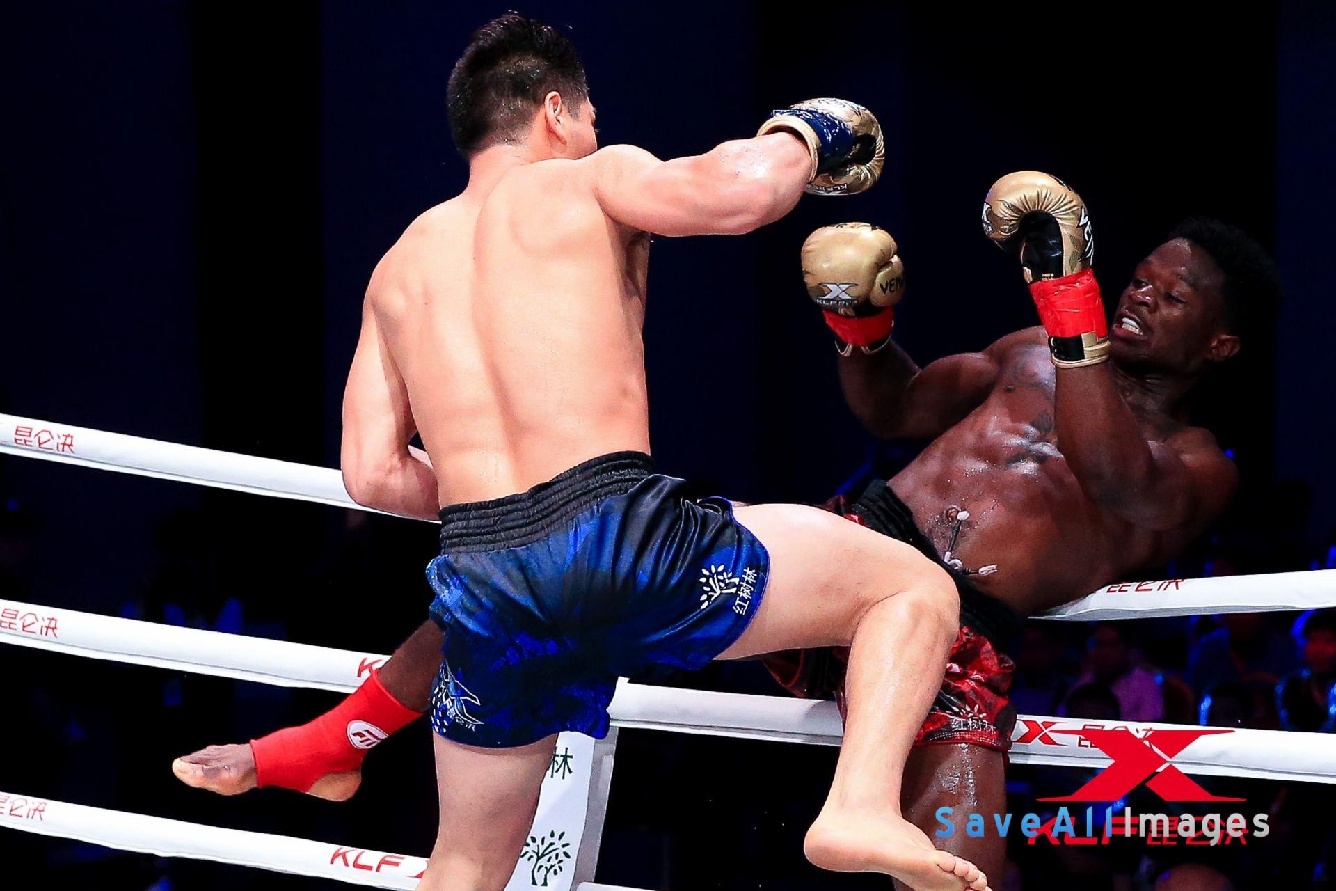 Tay dam Trung Quoc thua dau truoc vo si Muay,  mat anh 5