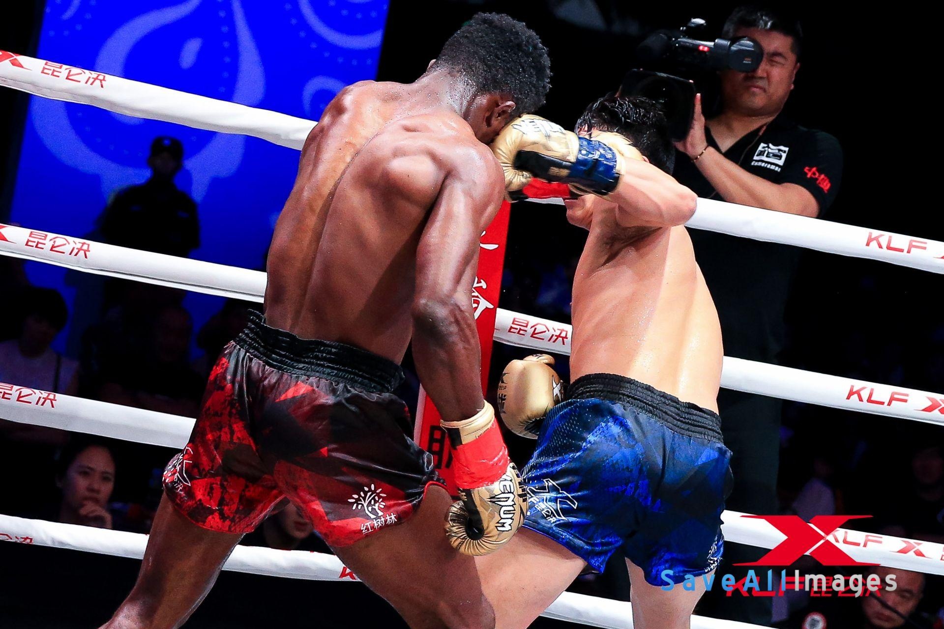 Tay dam Trung Quoc thua dau truoc vo si Muay,  mat anh 7