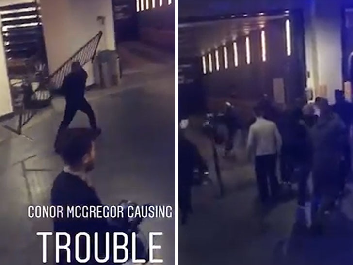 Bị tước đai, McGregor làm loạn khiến võ sĩ UFC bị thương ảnh 1 Bi tuoc dai, McGregor lam loan khien vo si UFC bi thuong anh 1