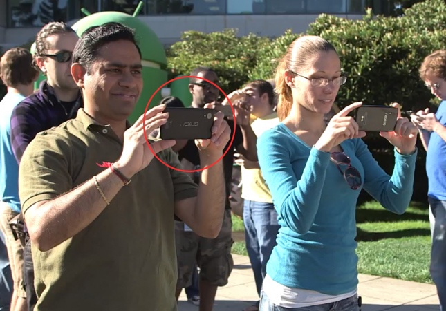 Nexus 5 lo dien trong clip moi cua Google hinh anh