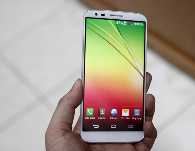LG G2 chinh hang len ke cuoi thang 9 hinh anh
