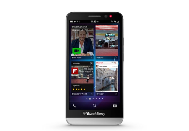 BlackBerry Z30 man hinh 5 inch chinh thuc trinh lang hinh anh