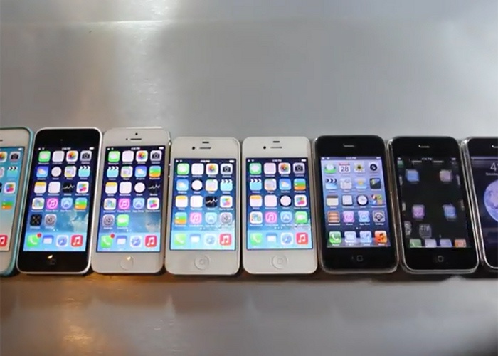 Clip 7 the he iPhone so toc do hinh anh