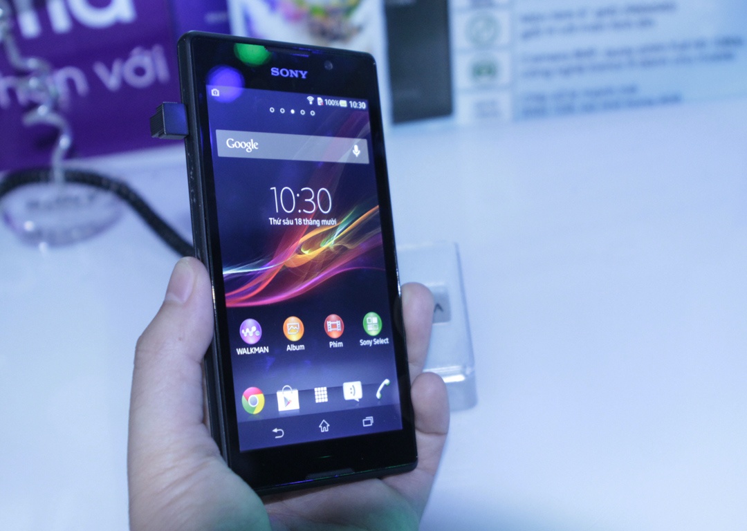 Trai nghiem nhanh Xperia C 5 inch gia re cua Sony hinh anh