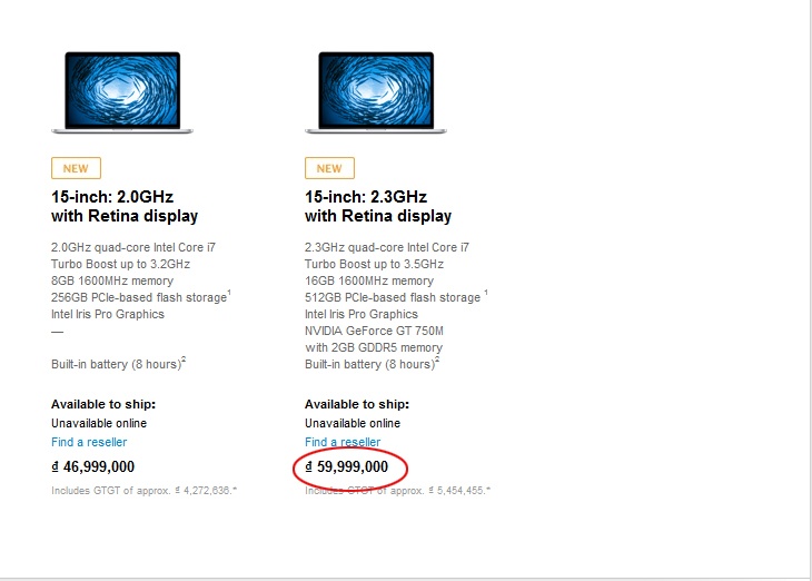 MacBook Pro ban ‘xin’ nhat co gia 60 trieu tai Viet Nam hinh anh