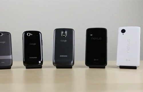 Clip 5 the he dien thoai Nexus so tai hinh anh