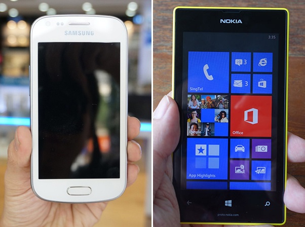 Chon Nokia Lumia 525 hay Samsung Galaxy Trend Plus? hinh anh