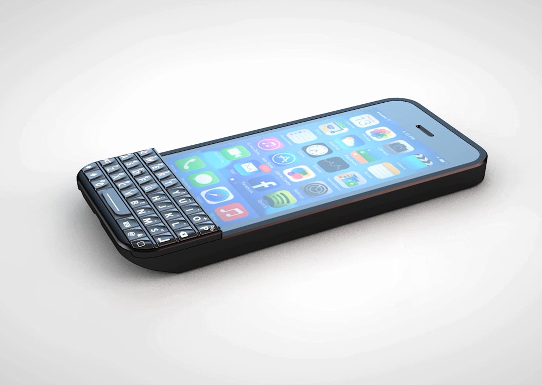 Vo bao ve doc dao bien iPhone thanh dien thoai QWERTY hinh anh